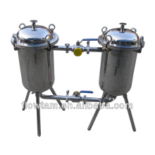 Qualidade excelente Sanitary Stainless Steel Double-barrel filter